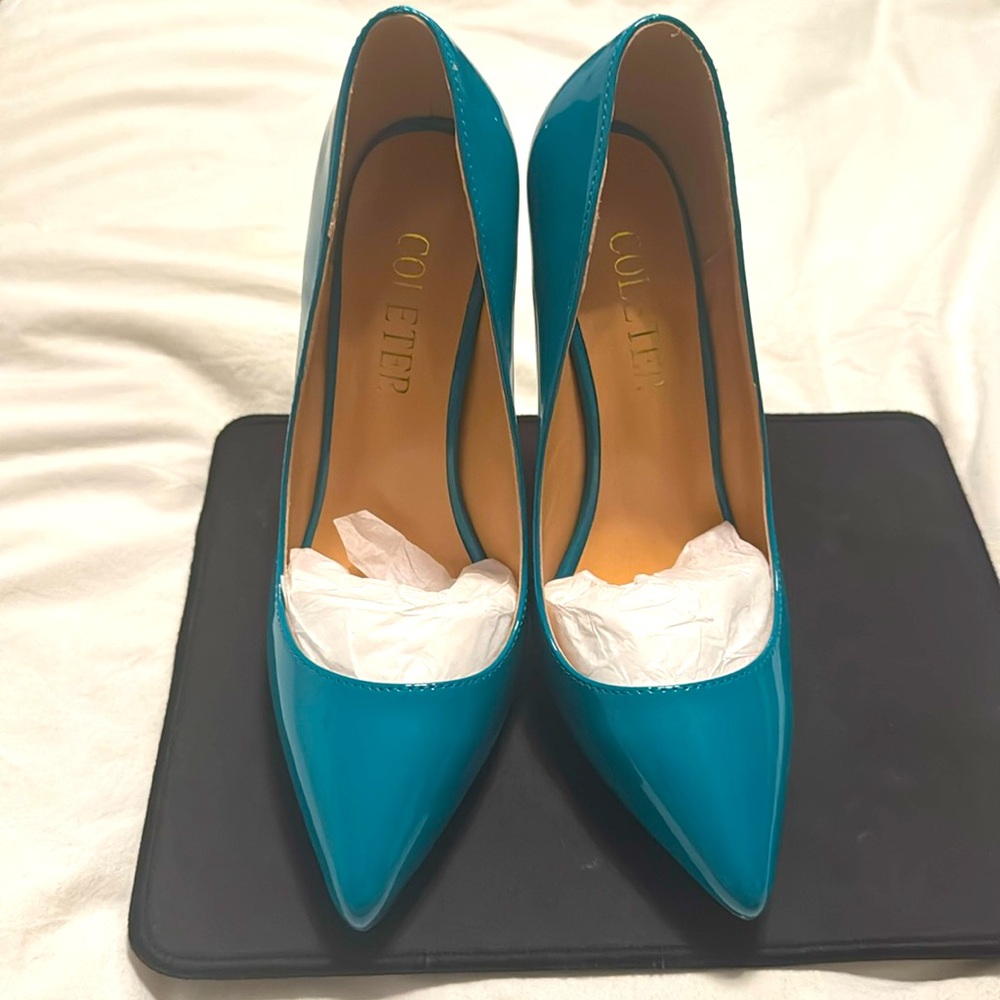 Turquoise shoes for sale!
